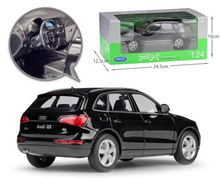 Load image into Gallery viewer, WELLY 1:24 Q5 Quattro SUV Sports Model Diecast Metal Car Display