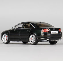 Load image into Gallery viewer, JKM 1:64 Dark Green S8 Sedan Sports Model Diecast Metal Car New Collection
