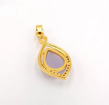 Load image into Gallery viewer, Nature Jade Water Drop Pendant Necklace Gift Jewelry charm Blessing Lucky New