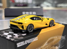 Load image into Gallery viewer, TOC 1:64 Yellow 812C Coupe Racing Sports Model Diecast Metal Car New Collection