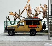 Load image into Gallery viewer, Autobots 1:64 Yellow Land Cruiser J70 LC78 ORV SUV Model Diecast Metal Car New Collection