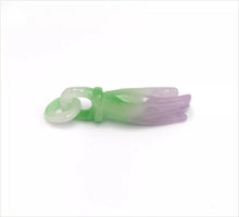 Load image into Gallery viewer, Nature Jade Palm Pendant Necklace Gift Jewelry charm Blessing Lucky Precious b
