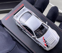 Load image into Gallery viewer, IG 1:64 Silver Skyline GTR R34 Z-tune CRS Sports Model Diecast Metal Car New Collection