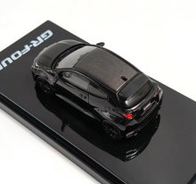 Load image into Gallery viewer, HJ 1:64 JDM Black GR Yaris RZ Sports Model Diecast Metal Car New Collection