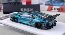 Load image into Gallery viewer, Star 1:64 Blue Carbon LBWK LP700-4 Aventador Sport Model Diecast Metal Car New Collection