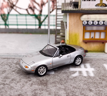 Load image into Gallery viewer, HJ 1:64 Silver JDM MX5 Miata Eunos Roadster Sports Model Diecast Metal Car New