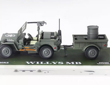 Load image into Gallery viewer, TM 1:64 Military Wellys MB Trailer Model Diecast Metal Car New Collection