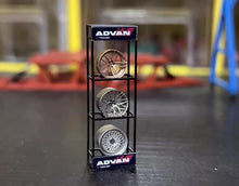 Load image into Gallery viewer, 1:64 Painted Figure Model Miniature Resin Sand Wheel Hub Frame Set Toy Cabinet Collection