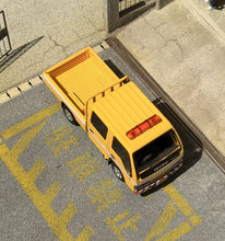 Load image into Gallery viewer, DBGT 1:64 Yellow Elf Double Cab Truck Model Diecast Metal Car New Collection