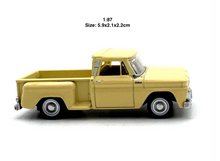 Load image into Gallery viewer, OXFORD 1:87 Yellow Chevrolet Pickup Truck Sports Model Diecast Metal Car New