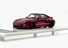 Load image into Gallery viewer, MY64 1:64 Dark Red Gnuther Werks 911 400R Sports Model Diecast Resin Car New Collection