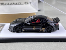 Load image into Gallery viewer, HKM 1:64 Black GTS M145 MK1 LBWK Sports Model Diecast Metal Car