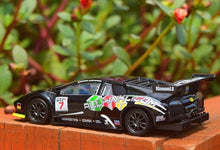 Load image into Gallery viewer, Bburago 1:24 Black Murcielago FIA GT Racing Sport Model Toy Diecast Metal Car