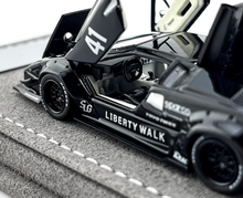 Load image into Gallery viewer, Topart 1:64 Black LBWK Countach #41 Racing Sports Model Diecast Metal Car New Collection
