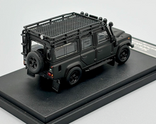Load image into Gallery viewer, Master 1:64 Matte Black Defender 110 SUV ORV Sport Model Diecast Metal Car New Collection