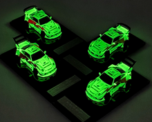 Load image into Gallery viewer, SW 1:64 Luminous Pink 911 RWB 993 #23 Big Spoiler Model Diecast Metal Car New Collection