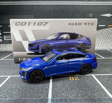 Load image into Gallery viewer, Masdi 1:64 Blue CT5 Sedan Sports Model Diecast Metal Car New Collection