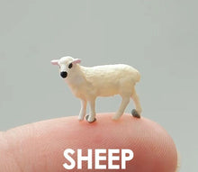 Load image into Gallery viewer, 1:64 Painted Figure Mini Model Miniature Farm Scenes Sand Resin Toy Sheep Animal