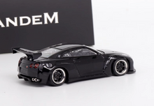 Load image into Gallery viewer, 1:64 Flame Black JDM GTR R35 Pandem Sports Model Diecast Metal Car New Collection
