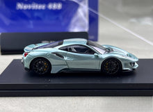 Load image into Gallery viewer, SH 1:64 Light Green 488 Pista Novitec Sports Model Diecast Metal Car New Collection