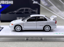 Load image into Gallery viewer, ATS 1:64 White Lancer Evolution EVO IV 4 Sports Model Diecast Metal Car New Collection