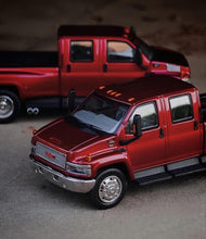 Load image into Gallery viewer, GOC 1:64 Red Topkick C4500 Muscle Pickup Truck Model Diecast Metal Car New Collection