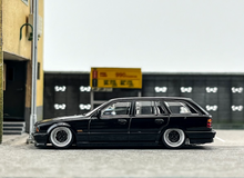 Load image into Gallery viewer, Mortal 1:64 Black E34 Touring Wagon VIP Sports Model Diecast Metal Car New Collection