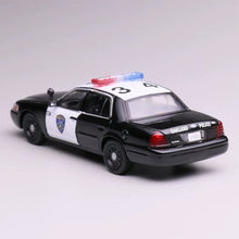 Load image into Gallery viewer, 1:64 596 Oakland Trooper Police Crown Victoria CV Model Diecast Metal Car New Collection