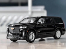 Load image into Gallery viewer, Masdi 1:64 Black Suburban Escalade Full Size SUV Model Diecast Metal Car New Collection