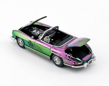 Load image into Gallery viewer, YS 1:64 Plating Purple 300SL W198 Convertible Sports Model Diecast Metal Car
