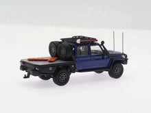 Load image into Gallery viewer, AB 1:64 Blue Land Cruiser J70 LC79 Pickup Truck Model Diecast Metal Car New