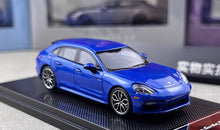 Load image into Gallery viewer, Liberty 1:64 Blue Panamera Turbo S Figure Sports Model Diecast Metal Car New Collection