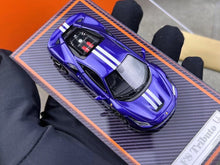 Load image into Gallery viewer, U2 1:64 Purple F8 Tributo Super Racing Sports Model Diecast Resin Car Box New