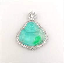 Load image into Gallery viewer, Nature Jade Laughing Buddha Pendant Necklace Gift Jewelry charm Blessing New C