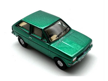 Load image into Gallery viewer, OXFORD 1:76 Green MK1 Fiesta Hatchback Sports Model Diecast Metal Car New Collection