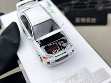 Load image into Gallery viewer, ATS 1:64 White Lancer Evolution EVO IV 4 Sports Model Diecast Metal Car New Collection