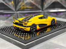 Load image into Gallery viewer, GRYNING 1:64 Yellow Agera RS1 ML Racing Sports Model Diecast Resin Car New Collection