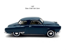 Load image into Gallery viewer, 1:87 Navy 1950 Studebaker Vintage Classic Sports Model Diecast Metal Car New Collection