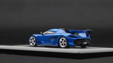 Load image into Gallery viewer, HKM 1:64 Blue Jesko Super Racing Sports Model Diecast Metal Car New