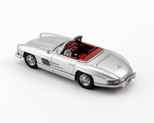 Load image into Gallery viewer, YS 1:64 Silver 300SL W198 Convertible Racing Sport Model Diecast Metal Car New Collection