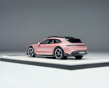 Load image into Gallery viewer, AF 1:64 Pink Taycan Turbo Cross Turismo Sports Model Diecast Metal Car New Collection