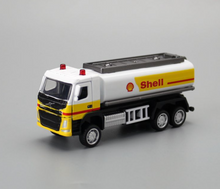 Load image into Gallery viewer, CCA 1:72 Volvo Shell Oil Tanker Truck Model Toy Diecast Metal Car BN