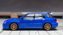 Load image into Gallery viewer, 1:64 Furuya Blue Impreza WRX STI VIII 8 Wagon Sport Model Diecast Metal Car