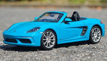 Load image into Gallery viewer, Bburago 1:24 718 Boxter Convertible Racing Sports Model Toy Diecast Metal Car
