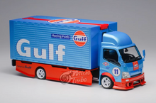 Load image into Gallery viewer, MT 1:64 Gulf H300 Tow Truck Custom Racing Fuets Model Diecast Metal Car New