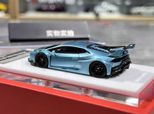 Load image into Gallery viewer, 1:64 Ice Blue LP610 Huracan GT Sports Model Diecast Resin Car New Collection