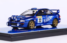 Load image into Gallery viewer, Fine 1:64 Blue #32 GC8 WRC Rally Sports Diecast Model Metal Car New Collection
