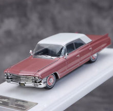 Load image into Gallery viewer, MK 1:64 Pink White Top Deville Muscle Lowrider Sports Model Diecast Metal Car
