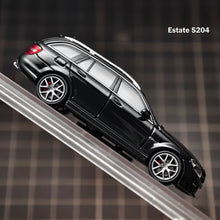 Load image into Gallery viewer, King 1:64 Black C63 AMG Estate S204 Wagon Sports Model Diecast Metal Car New Collection