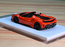 Load image into Gallery viewer, NEY 1:64 Orange 488 Pista Convertible Racing Sport Model Diecast Resin Car New